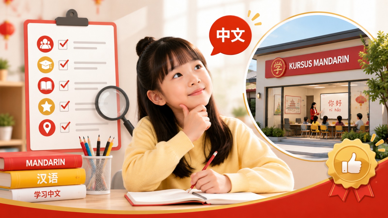 Tips Memilih Tempat Les Bahasa Mandarin Terbaik untuk Anak (Beserta Rekomendasi)