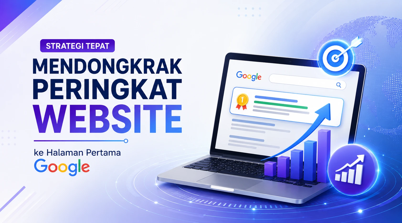 Strategi Tepat Mendongkrak Peringkat Website ke Halaman Pertama Google