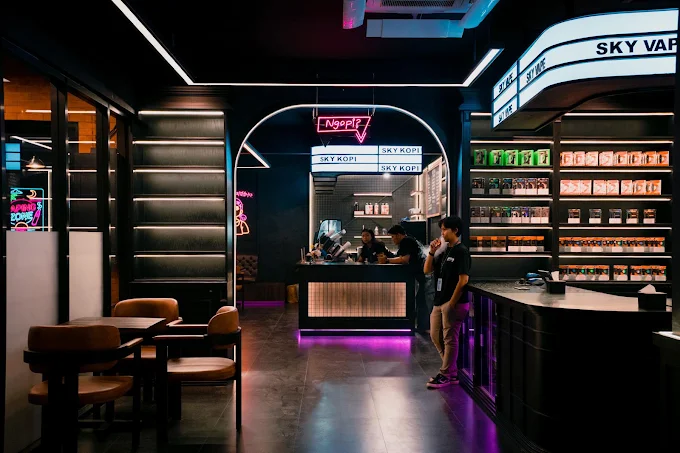 Sky Vape Tebet, Vape Store dengan Konsep yang Lebih Santai
