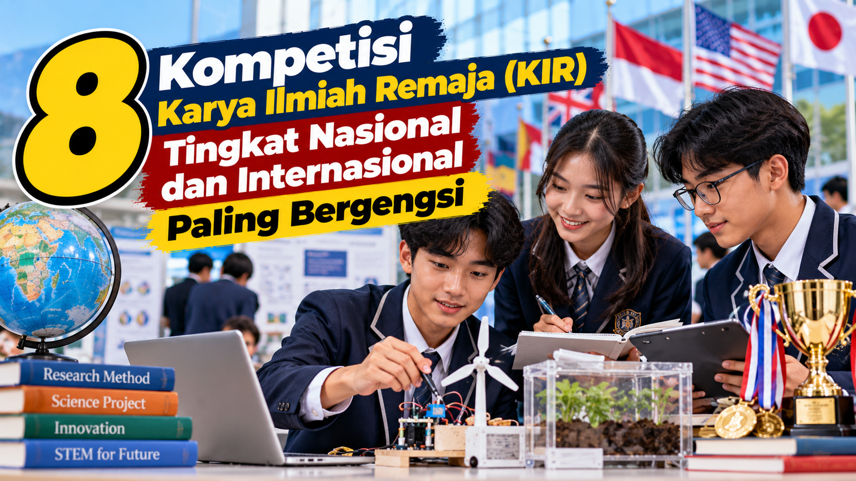 8 Kompetisi Karya Ilmiah Remaja (KIR) Tingkat Nasional dan Internasional Paling Bergengsi