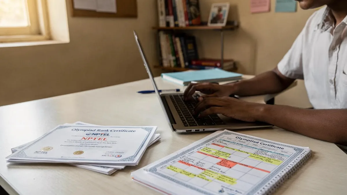 Cara menyimpan sertifikat dan dokumen portofolio prestasi siswa SMA secara digital.