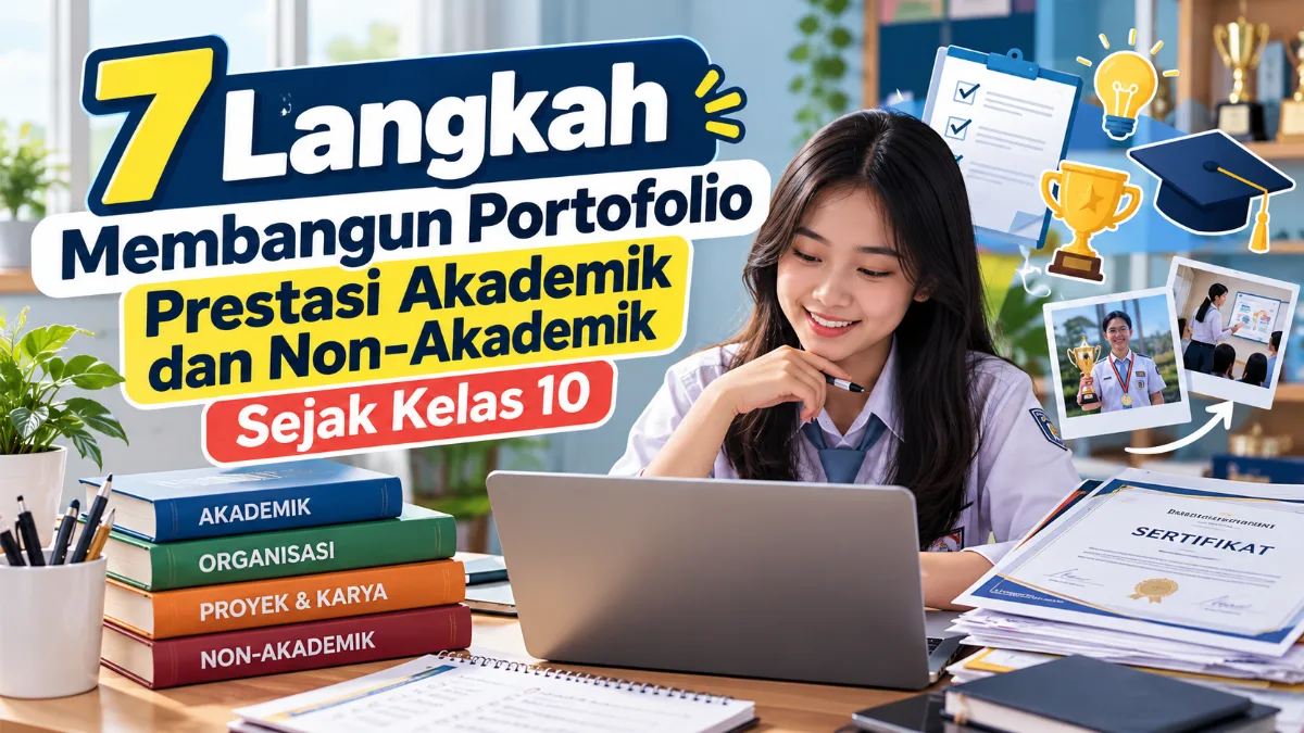 7 Langkah Membangun Portofolio Prestasi Akademik dan Non-Akademik Sejak Kelas 10